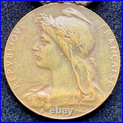 Médaille d'Honneur du Ministère des Colonies 5éme Classe Bronze France