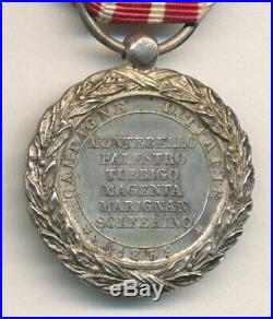 Médaille d' Italie 1859 premier type par Barre