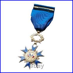 Médaille d'Officier de l'Ordre National du Mérite (ONM) Française Or 1963