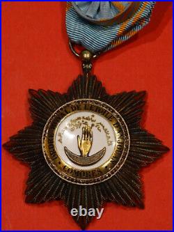 Médaille d'officier de l'Ordre de l'étoile d'Anjouan Vermeil