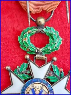 Médaille d'officier de légion d'honneur en argent très bel état