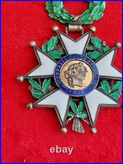 Médaille d'officier de légion d'honneur en argent très bel état