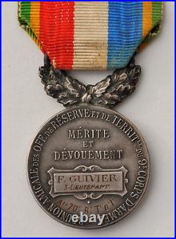 Médaille d'une Amicale d'Officiers de Reserve, attribuée