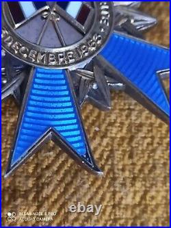 Médaille de Commandeur de LOrdre National Du Mérite ONM Poinçon Collection