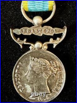 Médaille de Crimée 1854 Agrafe Sébastopol Miniature 15mm