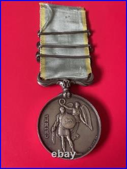 Médaille de Crimée 1854 Petit Chiffre signée Wyon