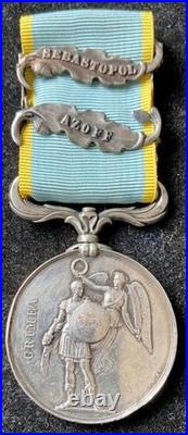 Médaille de Crimée Agrafes AZOFF et SEBASTOPOL