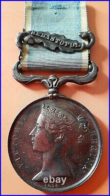 Médaille de Crimée. Second empire. Modèle français Belle patine de médaillier