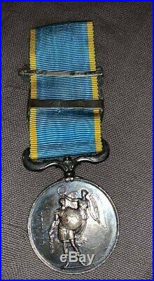 Médaille de Crimée agrafe Sebastopol et Tracktir