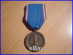 Médaille de Darney anciens combattants Tchèques