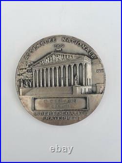 Médaille de Député, V° République, G. Germain, 1962, argent