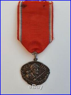 Médaille de Verdun, 1914-1918, modèle de Dutemps, en argent