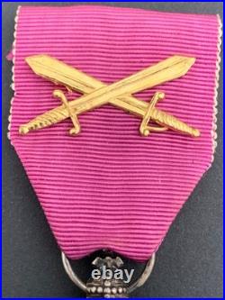Médaille de l'Ordre de Léopold avec glaives Belgique