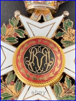 Médaille de l'Ordre de Léopold avec glaives Belgique