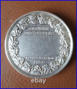 Médaille de la Chambre des Députés 1839 Louis-Philippe
