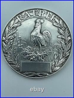 Médaille de la Journée Française du Secours National 1915 Argent Massif Paris