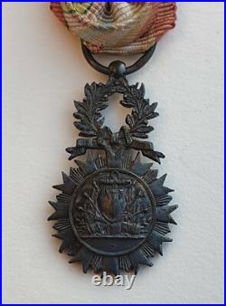 Médaille de la Sociéte de Secours Mutuels des ex militaires, réduction 13 mm