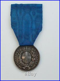 Médaille de la Valeur Militaire, Guerre d'Italie 1859, signée F. G, attribuée
