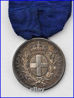 Médaille de la Valeur Militaire Sarde, Expedition d'Orient 1855-1856, Lt. Col