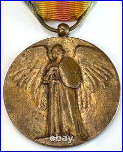 Médaille de la Victoire en version artisanale par surmoulage vers 1921