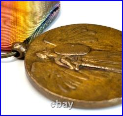 Médaille de la Victoire en version artisanale par surmoulage vers 1921