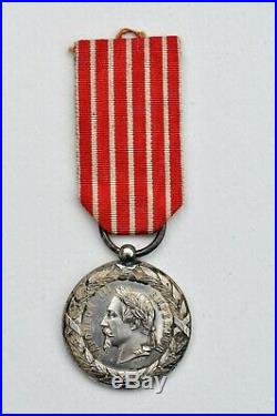 Médaille de la campagne d'Italie, 1859, signée E. F. Parfait état