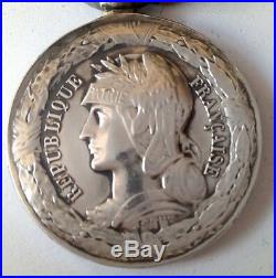 Médaille de la campagne de 1892 du Dahomey argent 21056