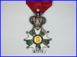Médaille de la légion d'honneur Henri IV d'époque restauration avec attribution