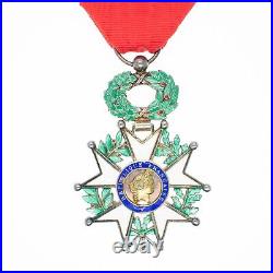 Médaille de la légion d'honneur. Modèle à filet. Centres en or en deux parties