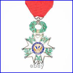 Médaille de la légion d'honneur. Modèle à filet. Centres en or en deux parties