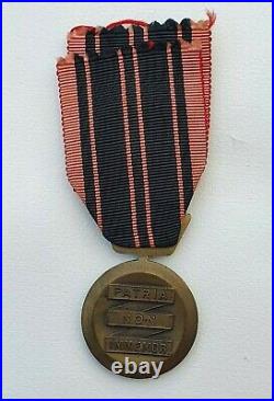 Médaille de la résistance, 1ere classe, modèle de Londres, parfait état