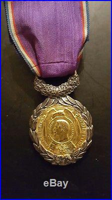 Medaille de veteran association politique empire napoleon order medal