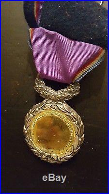 Medaille de veteran association politique empire napoleon order medal