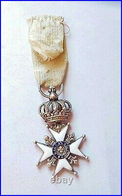 Médaille / décoration ORDRE DU LYS Louis XVIII