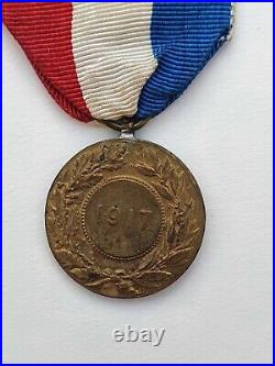 Médaille des Affaires Etrangères, bronze, datée 1917