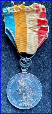 Médaille des Anciens Militaires d'Afrique et des Colonies en Argent