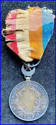 Médaille des Anciens Militaires d'Afrique et des Colonies en Argent
