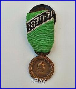 Médaille des Engagés Volontaires Mineurs, 1870/1871, réduction 16 mm