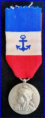Médaille des Epidémies de la Marine Marchande ARGENT non attribuée