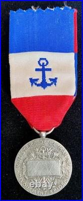 Médaille des Epidémies de la Marine Marchande ARGENT non attribuée
