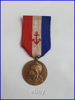 Médaille des épidémies. Bronze, Ministère de la Marine