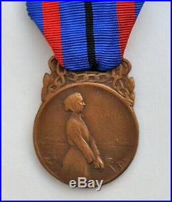 Médaille des victimes de l'Invasion, 1914-1918, bronze