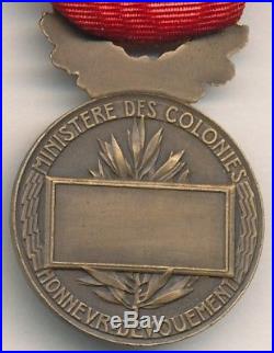 Médaille dhonneur du ministère des colonies