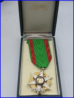 Médaille du Mérite Agricole 1883 Chevalier+Écrin Hocqueville Palais Royal No WW1