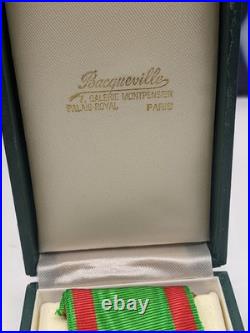 Médaille du Mérite Agricole 1883 Chevalier+Écrin Hocqueville Palais Royal No WW1