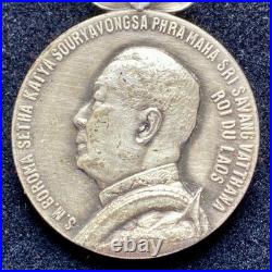 Médaille du Régne du Laos 3éme type Argent
