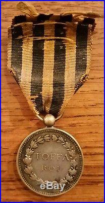 Médaille du Royaume de Porto Novo Toffa Roi