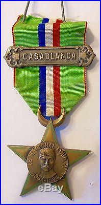 Médaille du XV ème congrès de l'UNOR MAROC 1935
