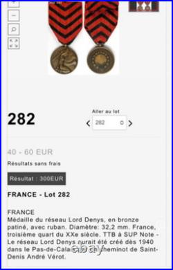 Médaille du réseau Lord Denys