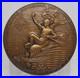 Medaille-en-bronze-Art-Nu-Compagnie-de-navigation-coloniale-Santa-01-vcy
